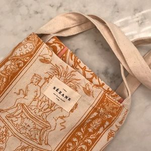 sezane GWP canvas tote